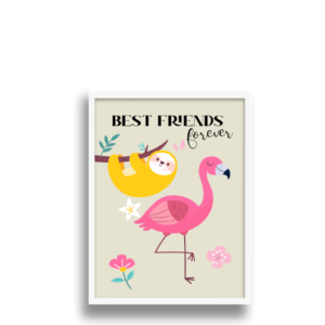 Best friends forever - ajándékkép